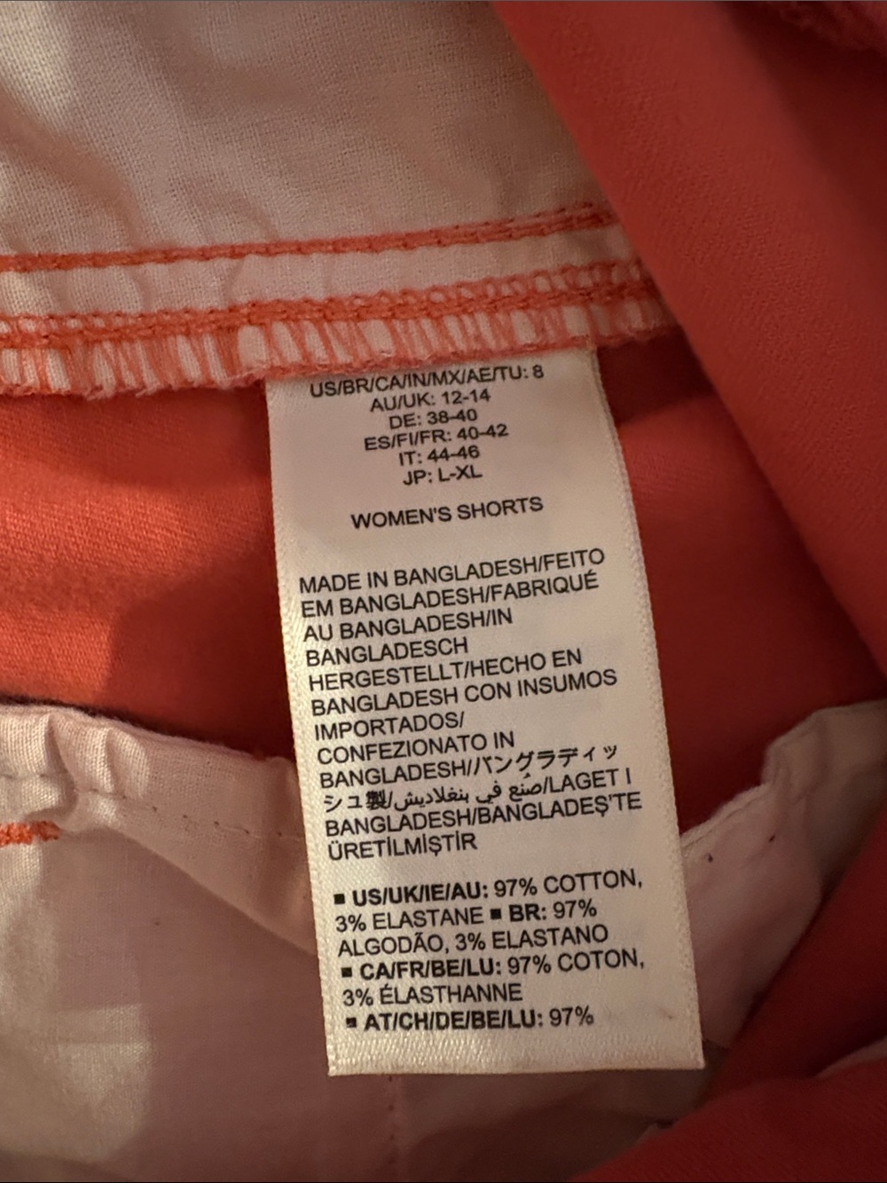 Coral Casual Chino Shorts - Picture 11 of 16